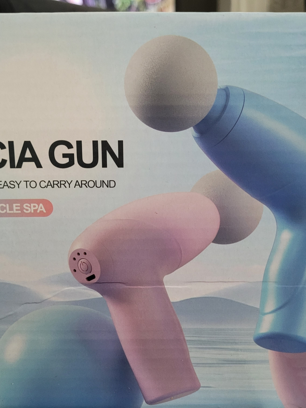 Portable Massage Gun - Pink